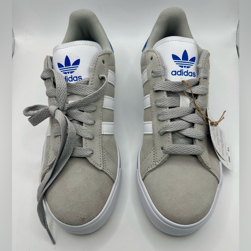 NWT Adidas Campus Vulcan Grey Bluebird